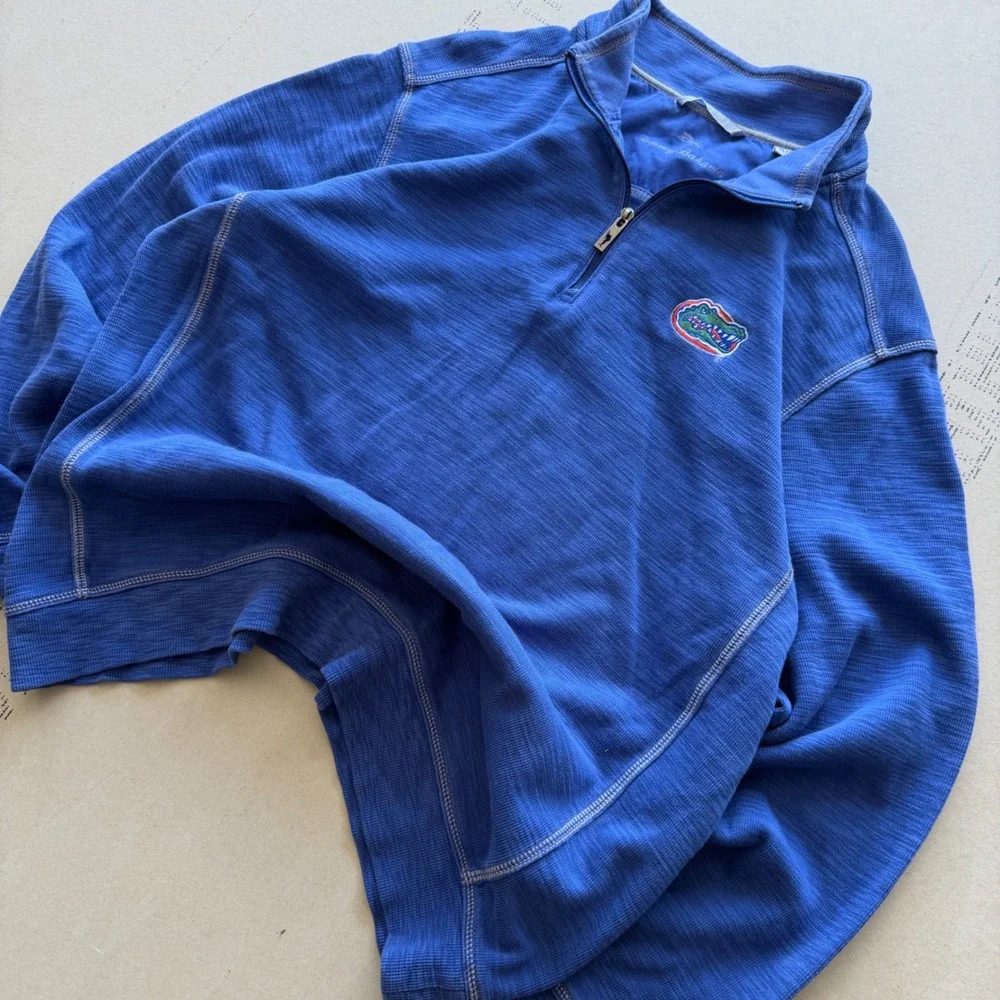 Vintage Florida Gators Tommy Bahama‎ Quarter Zip Sweater